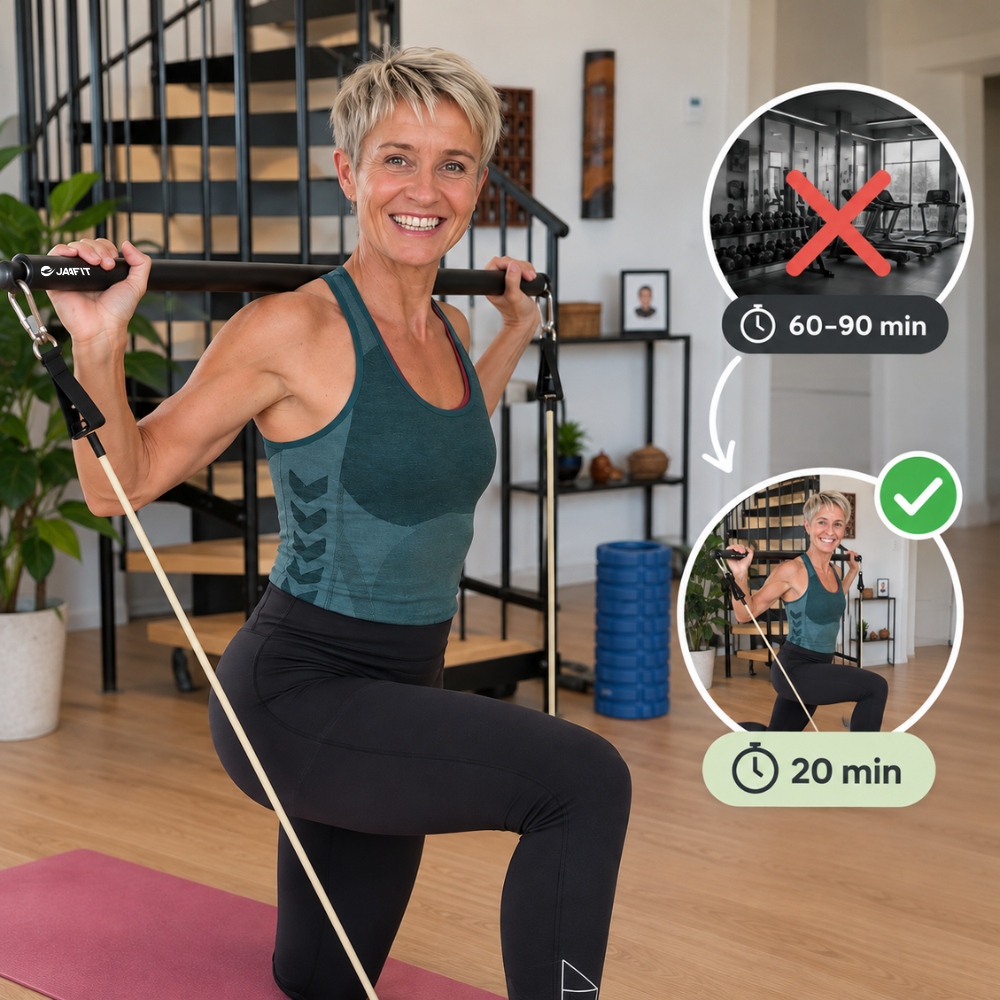 JAAFIT PRO training in de woonkamer