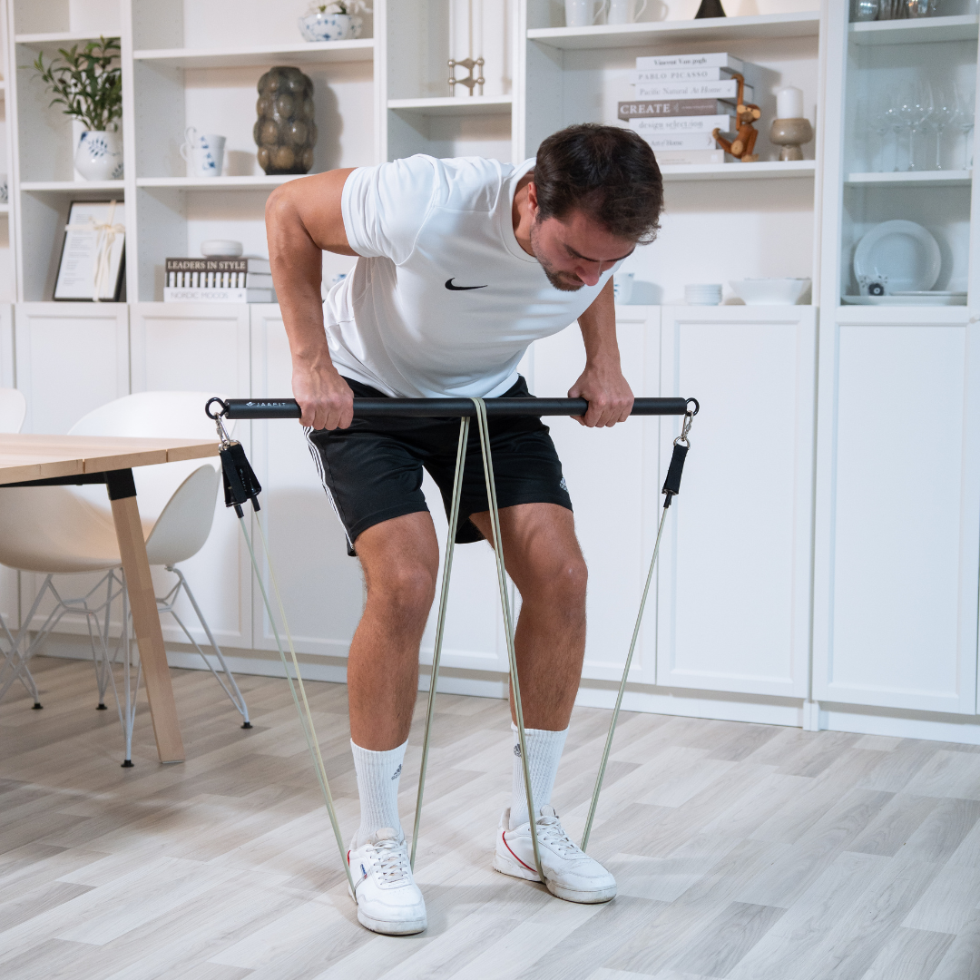 JAAFIT PRO training in de woonkamer