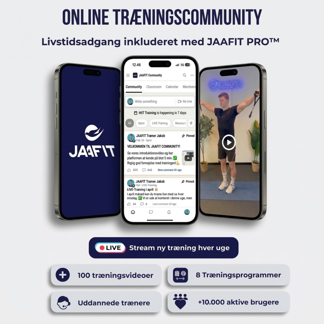 JAAFIT PRO training in de woonkamer